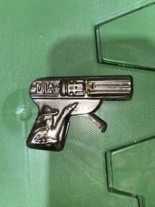 DIA Water Pistol Toy Gun Tin Cowboy Handle 1940s 50s Japan Vintage Antique Retro