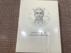 2009-P United States Mint Silver Dollar Braille Education Set Gem BU E1468 - Picture 1 of 6