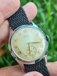 Orologio svizzero vintage militare OLMA 17 gioielli - Foto 1 di 12