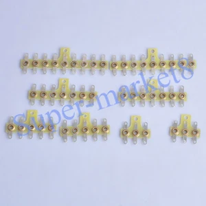 8pcs Terminal Tag Strip 3 5 7 9Lug Turret Board FR4 Brass Guitar Tube Amp DIY - Picture 1 of 4