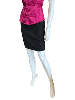 Falda lápiz negra Emporio Armani talla 38 Foto 1 de 4