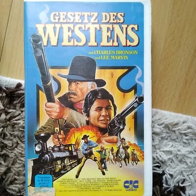 VHS Rarität: Charles Bronson in GESETZ DES WESTEN (1967)  NUR AUF VHS !!! - Bild 1 von 2