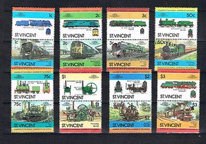 St Vincent 1984 juego 728/43 locomotoras/trenes ya nuevos - Imagen 1 de 1