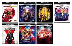 7 Filme Set 4K Ultra HD+3D+2D Blu-ray Deadpool und Wolverine etc. - Bild 1 von 8