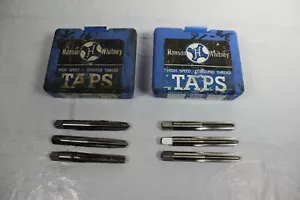 6 HANSON WHITNEY 22075 3/8 - 16 PRECISION TAPS 4 FLUTE GROUND THREAD HIGH SPEED - Imagen 1 de 8