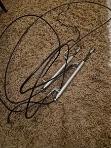 Orig. BMW 3er E46 Cabrio Verdeck Zylinder Spannbügelzylinder Satz - Bild 1 von 3