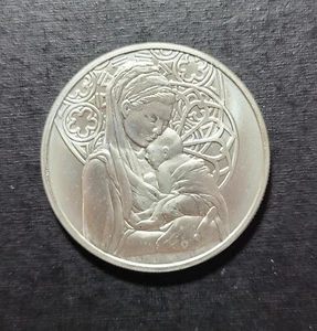 2015 Silver Shield Peace Child Emmanuel BU 1 oz .999 Silver Art Round Jesus - Picture 1 of 2