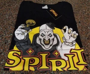 Spirit Halloween x Terrifier Art the Clown T-shirt Adult Medium Black Brand New - Picture 1 of 3