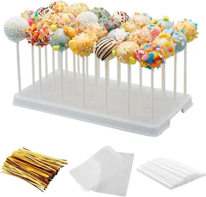 28 Holes Cake Pop Stand for Cake Pops, Lollipop Hold Stand, Cake Pop Display Hol - Picture 1 of 12