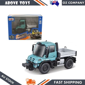 Maisto Fresh Metal 4.5" Mercedes Benz Unimog U430 Dump Truck Diecast Model - Picture 1 of 3