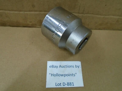 Craftsman USA No. 47782 1-1/2" Socket  3/4" Drive 12 Point G Date  D881 Foto 1 de 4