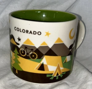 Starbucks Colorado Coffee Mug You Are Here Collector Series 14oz 2015 Ceramic - Picture 1 of 5