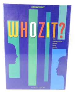 Whozit? Brettspiel Die Genossenschaft Guess Who Spiel WHOZIT? Factory Sealed Box - Bild 1 von 3