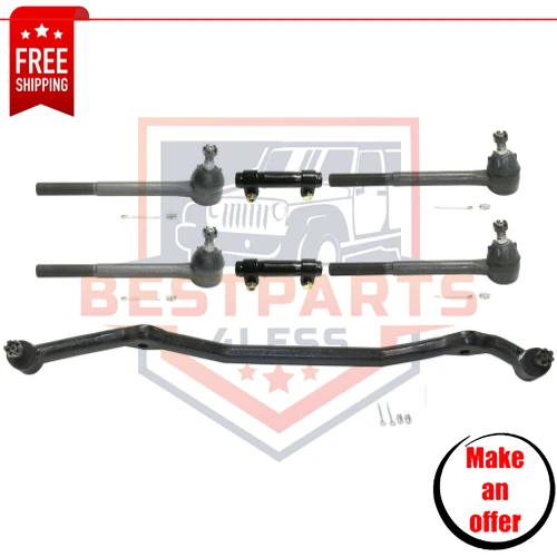 NUEVO Kit de 7 piezas de extremo de barra de amarre delantera para Chevrolet Chevelle/Buick Skylark 71-72 Foto 1 de 4