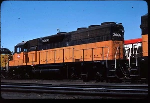 Original Rail Slide - MILW Milwaukee Road 2066 N placa NE 8-7-1976 - Imagen 1 de 1