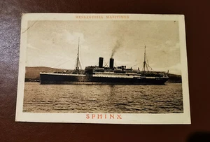 CPA BATEAUX, MESSAGERIES MARITIMES " SPHINX " - Imagen 1 de 2