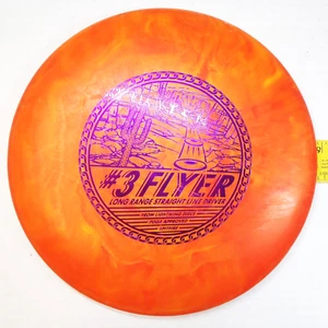 #3 FLYER PDGA Orange SPITFIRE Frisbee Disc Golf Long-Range Straight-Line Driver - Picture 1 of 3