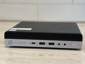 HP EliteDesk 800 G5 Mini Intel i5-9500T 2.2GHz 16GB RAM 512GB & 256GB SSD | W10P - Afbeelding 1 van 12