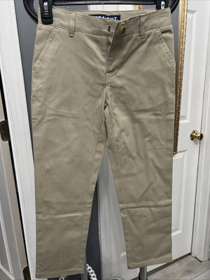French Toast Khaki Tan Uniform Pants Girl's Size 8 NEW Straight Leg - Image 1 of 4