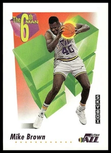 Mike Brown 1991-92 SkyBox #457 - Imagen 1 de 2