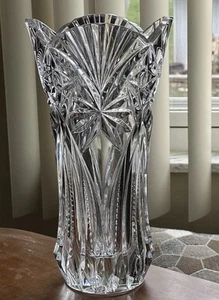 Vintage Heavy Vincennes J.G. Durand 24% Lead Crystal French-Made 12" Orig. $120 - Picture 1 of 6
