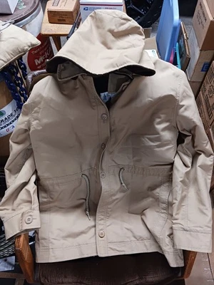 SIZE 20 REGULAR  FUR LINED COAT W/ REMOVEABLE HOOD BY LONDON FOG 80% POLYESTER - Image 1 of 4