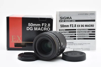Sigma 50mm f/2.8 EX DG Macro Lens for Sony A Mount - MINT - AF/MF/Close-Up JAPAN - Image 1 of 4