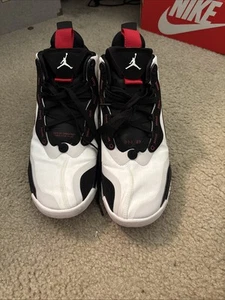 Air Jordan AeroSpace 720 White Black Gym Red Size 13  - Picture 1 of 7