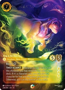 MTG INKWASH FOIL Simba - King in the Making  - Whispers in the Well #224 - Picture 1 of 1