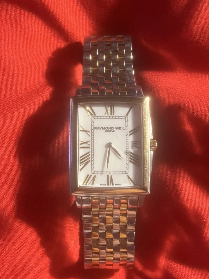 Jewelry/Wrist Watch/Authentic Raymond Weil/Toccatta Ladies/Two Toned - Image 1 of 4
