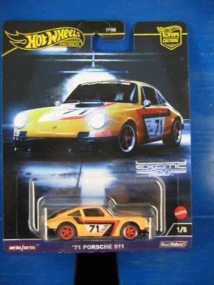 Hot Wheels Premium Exotic Envy 71 Porsche 911 - Изображение 1 из 2
