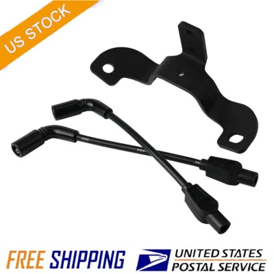 Ignition Coil Relocation Kit For Harley Davidson Sportster 2007-2022 Black Wires - Image 1 of 4