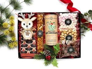 Christmas Hamper Box, Secret Santa, Christmas Gift for Her, Christmas Present - Picture 1 of 5
