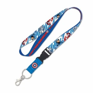 CORDÓN DE CAPITANA AMÉRICA MARVEL VENGADORES HEBILLA DESMONTABLE NUEVO WINCRAFT 🙂 - Imagen 1 de 1