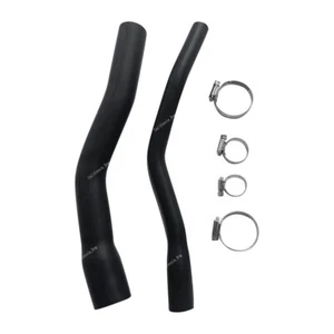 For Jeep Cherokee XJ 97-01 Rubber Gas Tank Fuel Fill & Vent Hoses & 4 Clips Set - Picture 1 of 8