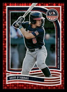 2024 Panini Stars & Stripes GRIFF O'FERRALL RED /199 #89 - Picture 1 of 2