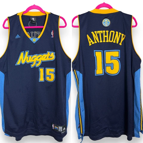 Adidas Carmelo Anthony Denver Nuggets 15 NBA Jersey Mens XL Cover