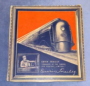 WHEATIES SERIE TELAIO ANNI '30 SCATOLA CEREALI TAGLIATA ERVIN FRAILEY - Foto 1 di 3