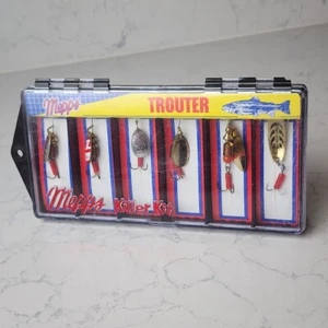 Mepps Trouter Killer Kit Aglia Black Fury 6 Kunstköder im Etui Neu - Bild 1 von 9