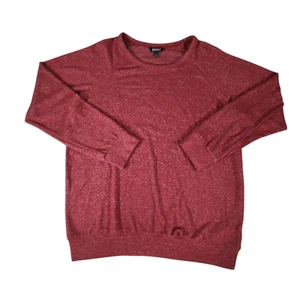 Buffalo David Bitton Pullover Herren Large Langarm leicht weich rot - Bild 1 von 8