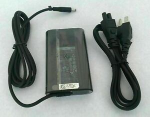 New Original OEM Genuine DELL 65W Small Tip 19.5V AC Charger Power Cord Adapter 