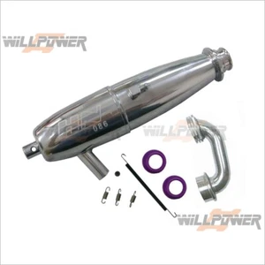 1/8 Buggy Off-Road EXHAUST TUNED PIPE #PI-803 (RC-WillPower) HN JAMMIN HongNor - Picture 1 of 1