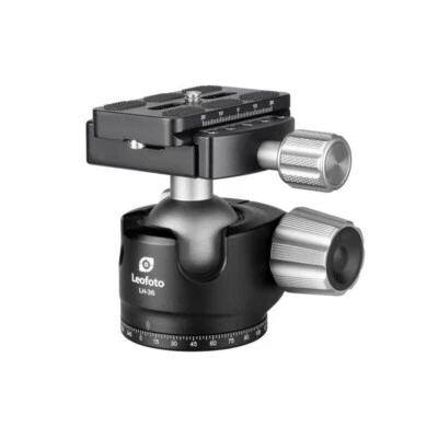 Leofoto Stativ-Kugelkopf LH-36 + Schnellwechselplatte QP-70N - Bild 1 von 4
