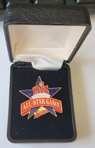 1985 MLB BASEBALL ALL STAR GAME PRESS PIN With Case - MINNESOTA TWINS Lapel Pin - Picture 1 of 2