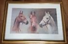 ARKLE, RED RUM, DESERT ORCHID Horse Racing Large Framed Print - We Three Kings 
