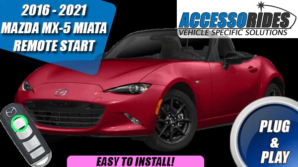 Fits: 2016 2017 2018 2019 2020 2021 MAZDA MX-5 PLUG & PLAY REMOTE CAR STARTER - Image 1 of 1