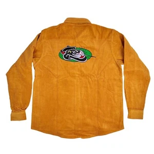 Carpet Company Skateboards Panther Cord Button Up Season 12 Rust Orange - Bild 1 von 8