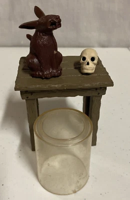 1971 AURORA MONSTER SCENES "Gruesome Goodies" Model Kit Pieces RABBIT SKULL ETC - Image 1 of 4
