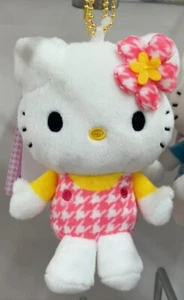 Sanrio Character Hello Kitty Mascot Collection (Kaohana PK) Plush Doll New Japan - Picture 1 of 14