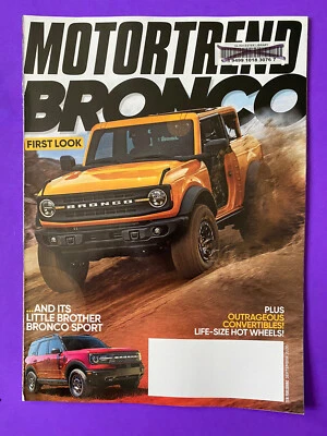 Motortrend Motor Trend Motortrend Magazine September 2020 Ford Bronco First Look - Image 1 of 3